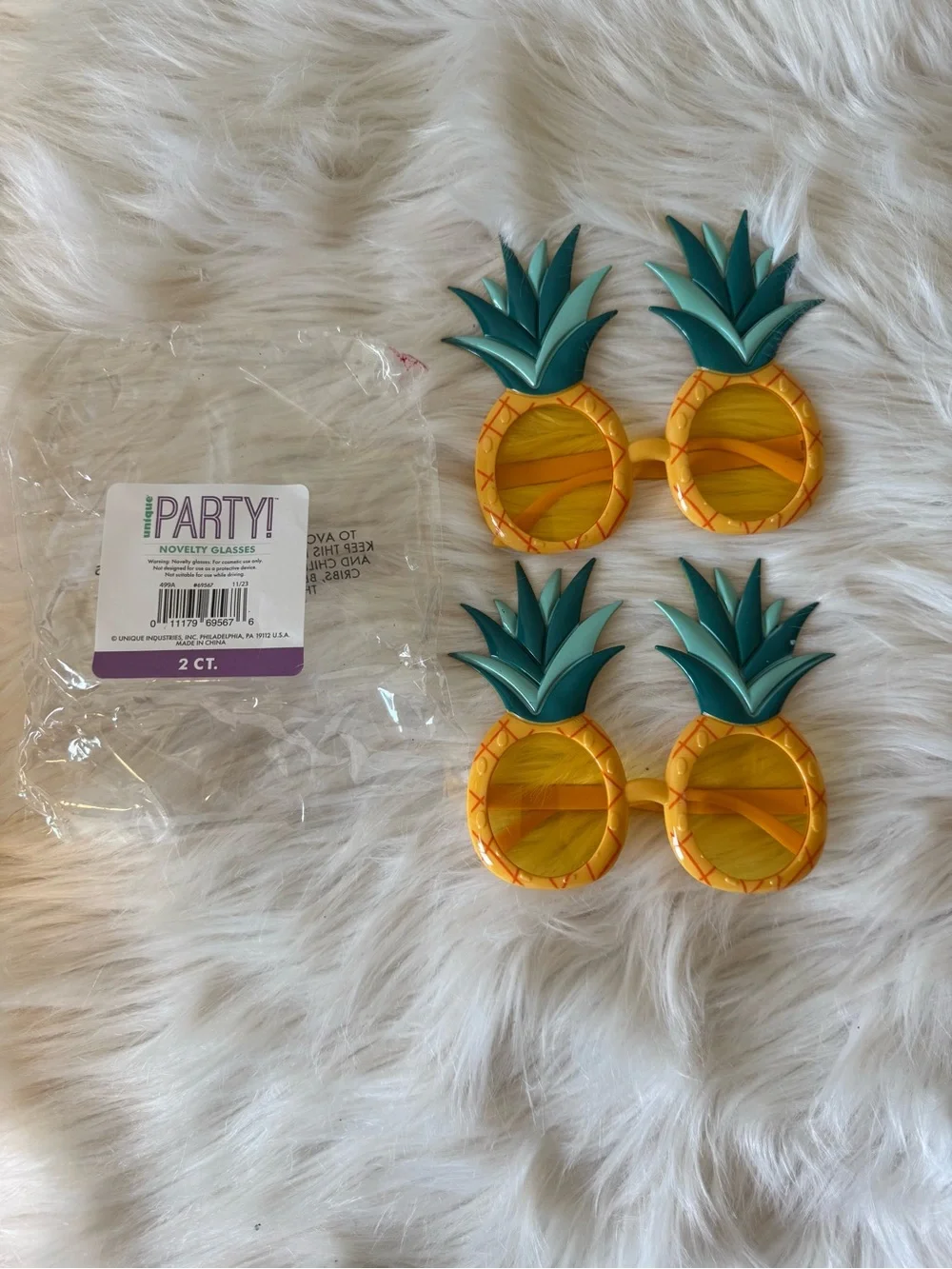 Pineapple Kids Sunglasses - Yellow & Teal